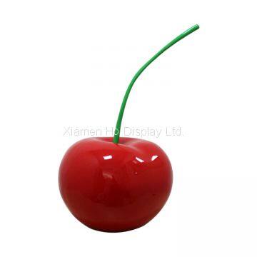 Hodisplay Custom Decorative Artificial Resin Cherry Fiberglass Fruit Crafts