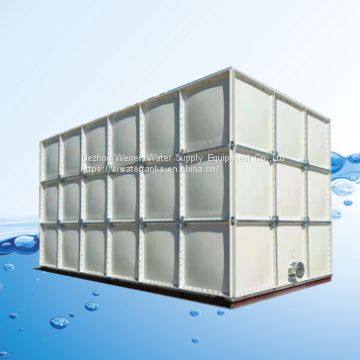 China supply GRP sectional panel water storage tank hot sale