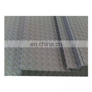 EN10025/ S235JR, astm a36, Q235, ST37 mild steel checker plate