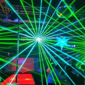 （NJ-DX24）New 4 Heads RGB Full Color Laser Light photo-3