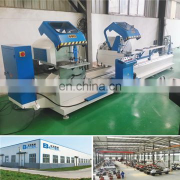 Aluminum cutting saw for curtain wall window door profile