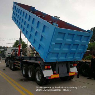High Strength 3axles Tipper Dumper Dump Truck Semi Trailer