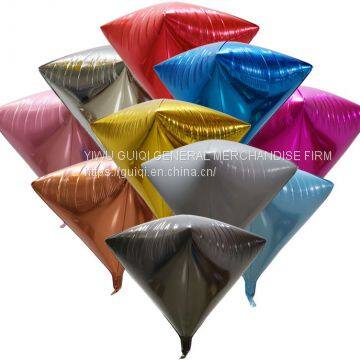 New arrival diamond 24 inch  foil balloon wedding decoration 10 colors in stock fast delivery hot sale