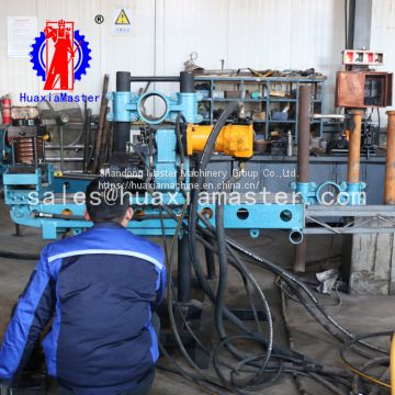 Sell the KY-150 hydraulic exploration drilling rig for metal mine adopts the structure of full hydraulic power head