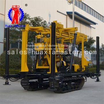 Portable Crawler Type Easy to Start Without Hurting the Road Surface Rig Hydraulic Slide Frame Type Water Well High Support Leg photo-2