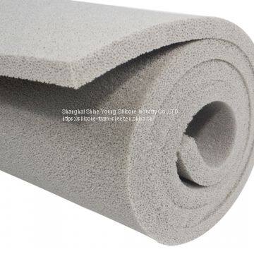 high temperature resistant flame retardant silicone foam in conduction foam