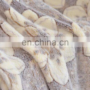 2020 New Design 100% Polyester Flannel Fleece Blanket photo-3