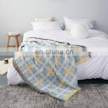 RAWHOUSE on Sale Low Moq Nordic Rugs Sofa Cover Jacquard Woven Blankets photo-5