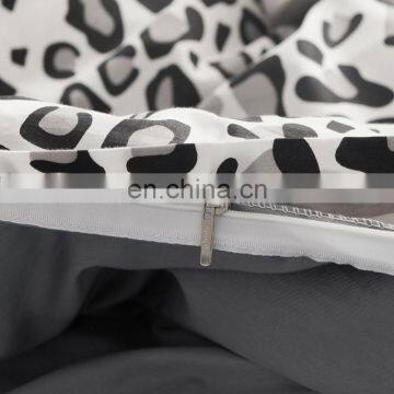 2020 Amazon Hot Sell 100% Cotton Nordic Simple Style 4pcs Reactive Printing Floral Various Design Bed Linen 4 Pcs Bedding Set photo-6