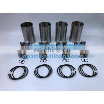 V1505 V1505T Cylinder Liner Kit For Kubota 4 Cylinder Diesel Engine