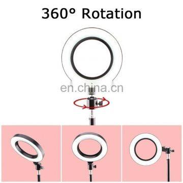 10" Led Ring Light Mobile Phone Camera Video Photography Tripod Stand With Selfie Ring Light photo-4