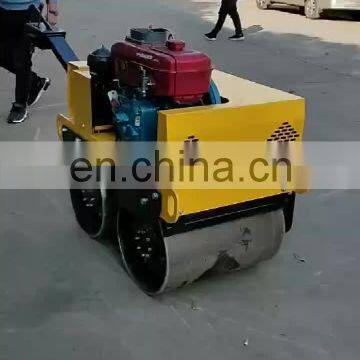 mini roller Road Roller Compactor New 850KG single drum roller vibratory for sale