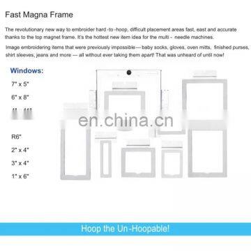 Hot Selling 8in1 Fast Magna Frame Embroidery Hoop for Ricoma Toyota Embroidery Machine 400MM
