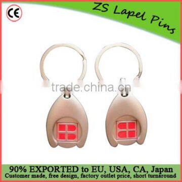 business promotion metal token coins keychain