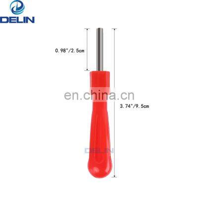 Basic Schrader valve core removal install tool, ABS material tubeless tire repair tool universal for car, suv, truck, bike