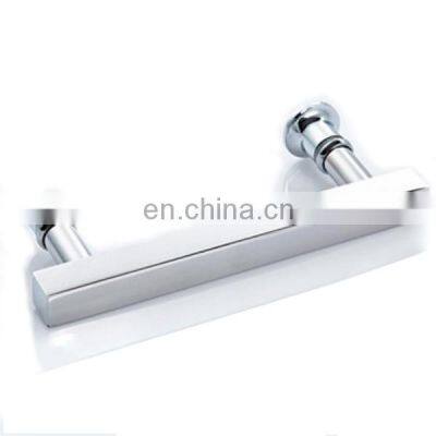 Bathroom Accessories Tempered Glass sliding Shower Door Handle Polish Stainless Steel Pull Handles Bathroom