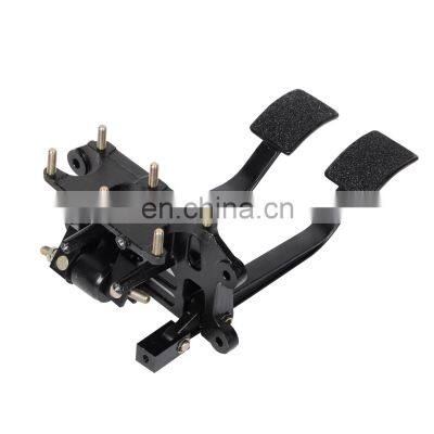 Cast Aluminum Reverse Mount Swing Short Brake Clutch Dual Pedal For Drift Car Racing