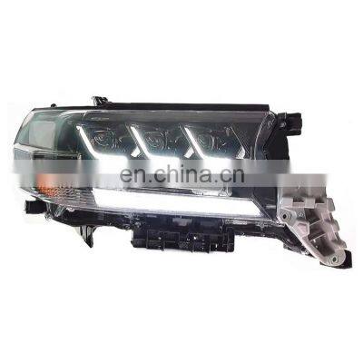 4x4 Accessories 3 Bean Led Headlight for Land Cruiser 200 Series 2018-2021