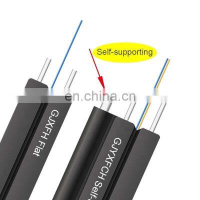 1 core 2 cores 4core 12core gjyxch gjyxfch gjxh g657a1 g657a2 g652d ftth indoor outdoor fiber optic drop cable