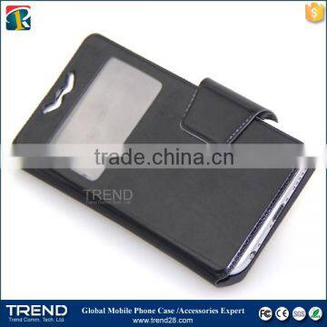 Universal Kickstand Wallet Leather Case for Cell Iphone photo-4