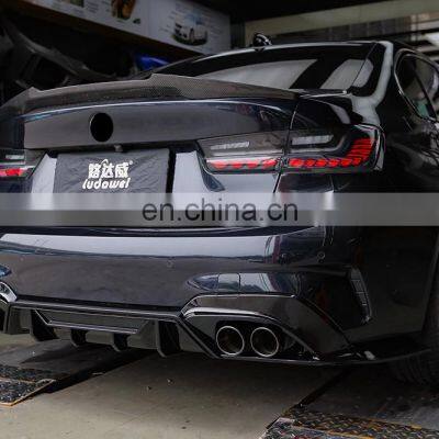 Ludawei New 3 Series G20 G28 Modified Decoration Accessories 320i 325i 330i Pilot Rear Lip for BMW photo-4