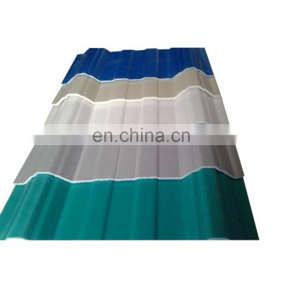 high quality fireproof easy install corrugated roof tile plastic tiles light pvc resin roof sheet tile