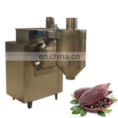 stainless steel small cocoa bean winnower machine for cocoa process