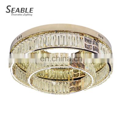 Luxury Style Residential Decoration Dining Room Living Room Modern Crystal LED Ceiling Light