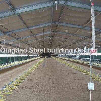 China Prefabricated Steel Structure Chicken House /Pheasantry/Farming of Layer/Dorking