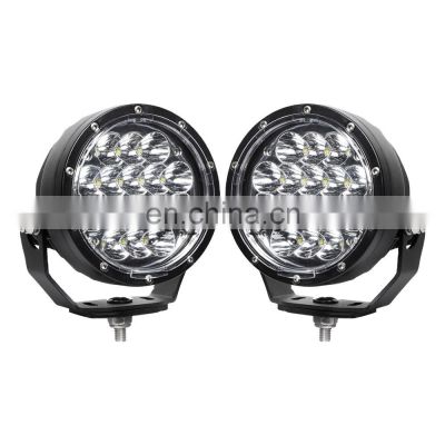 LED6491 Driving Lights Spotlights Auxiliary Lights Flashing Aluminum Alloy Car Led Strobe Work Light For Jeep Wrangler 07+