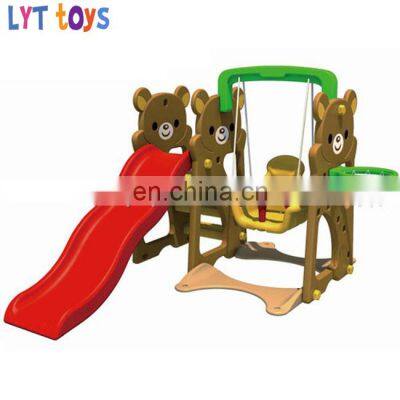 New design kids play park plastic slide toys for kids playground for children