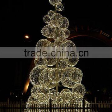 2015 artificial christmas giant led lighting tree