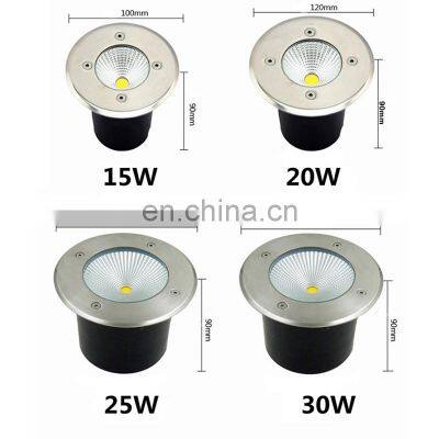 Waterproof Led Underground Light Cob Floor Lamp Outdoor Ground Spot Landscape Garden Light photo-5