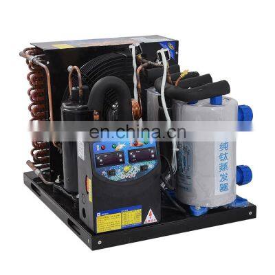 Aquarium Refrigeration Water Chiller Industrial Water Cooling Machine Seafood Pool Fish Tank Chillers 1-10HP One Tow Two Chiller