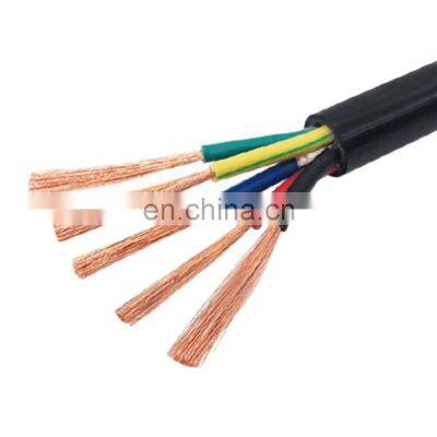 Copper control cable 5x16 bare copper wire cable 2.5 mm