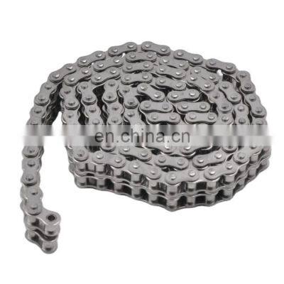 Factory supply SUS304 12.7mm short pitch roller chain SS08B-2 double row stainless steel conveyor chain