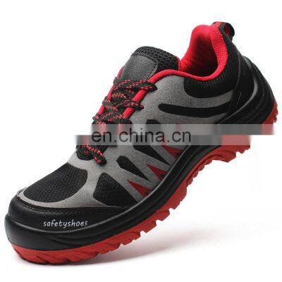 Industrial Hot Selling Genuine Leather Protective Footwear CE S1P S3 Safety Shoe for Summer