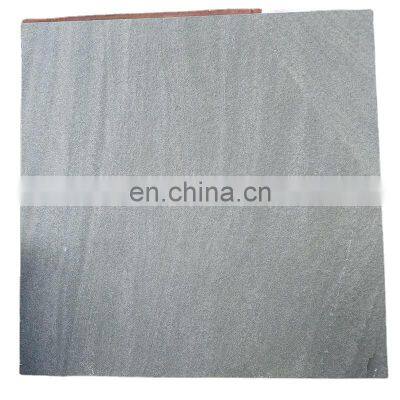 Factory  garden wall stone cladding siding panels exterior decorative honed gery blue sandstone slabs