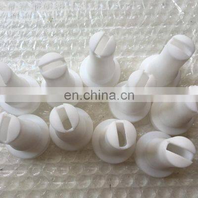 PTFE plastic spray slot round nozzle