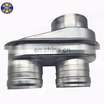 60/100mm Deep Drawing Aluminum Flue Pipe Adapter for Gas Boiler photo-2