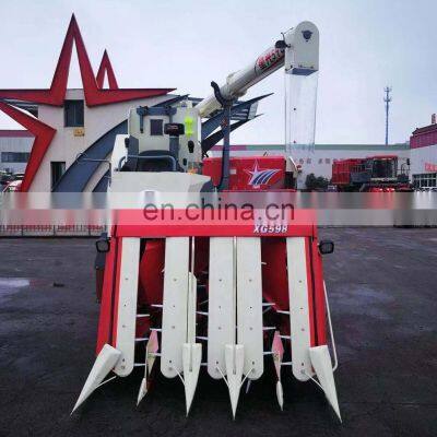 high quality agriculture combine harvester machine rice cutterluckystar half-feed rice combine harvester