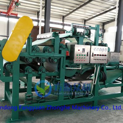 Belt Filter Press Dewatering System Dewatering Wastewater Sludge