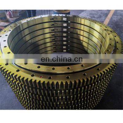 208-25-41100 Excavator Slewing Ring Bearings Gear Quenched Ball Bearing Turntable Bearing PC500