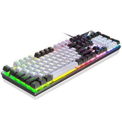 Custom color K500 wired keyboard washable gaming rgb game gamer keyboard computer wired keyboards