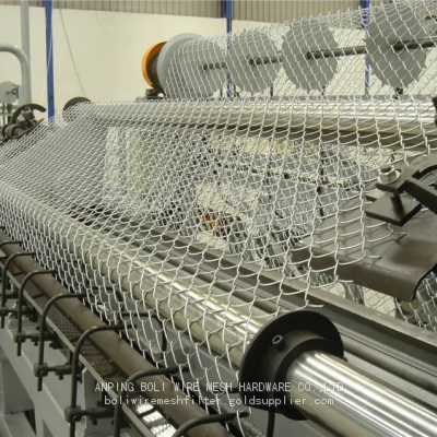 Chain Link Fence/ Diamond Outdoor Metal Fencing/Steel Wire Fencing Project/ FENCE/pvc Coated Chain Link Fence
