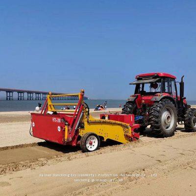 High Quality Diesel Powered Small Beach Cleaner Track Type Tractor Beach-Cleaner-Equipment for Sale Efficient Cleaning Machine