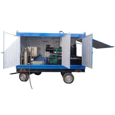 1500bar Industrial Pipe Cleaning Equipment Water Jet Cleaning Machine Price