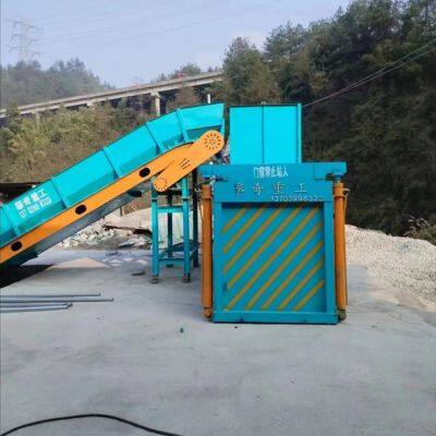 Grandes ventas. Balasadoras hidráulicas mini automáticas de grado para papel desechado, cartón y metal chatarra - Tipo de empaque con cinta photo-4