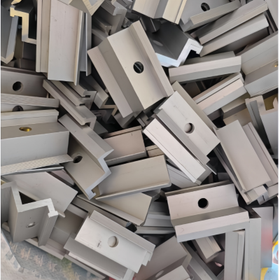 Solar Photovoltaic Bracket Pressing Blocks, Aluminum Alloy Middle Pressing Blocks, Edge Pressing Blocks, Photovoltaic Accessories. Ample Supply. photo-4