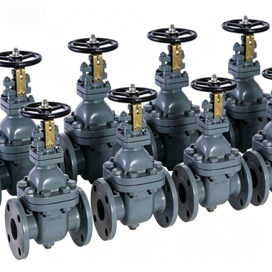 Marine JIS F7366 J Class Cast Steel Flange Gate Valve for Shipbuilding